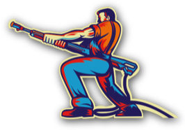 The Pressure Cleaning Man Logo